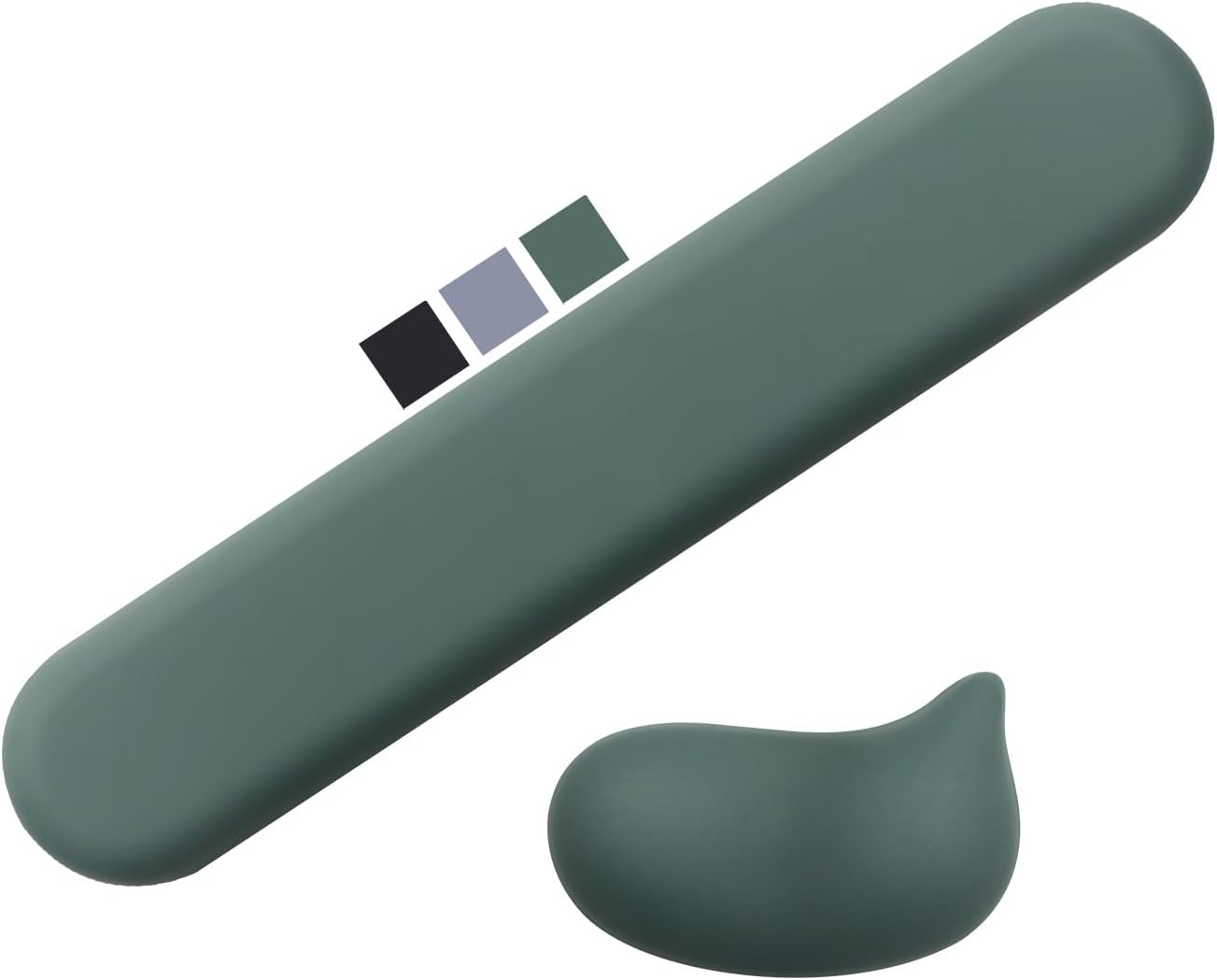 Ergonomic Wrist Rest for Computer Keyboard and Mouse Set with Wrist Support
