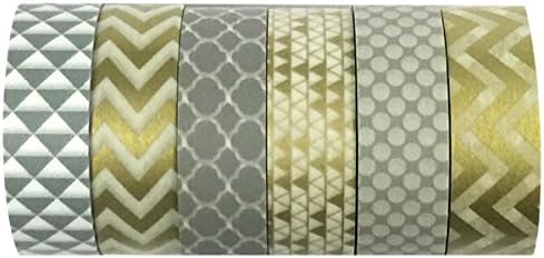 Wrapables Washi Masking Tape Collection, Premium Value Pack, VPK57