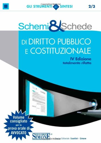 Schemi & schede di diritto pubblico e costituzionale Schemi & schede di diritto pubblico e costituzionale