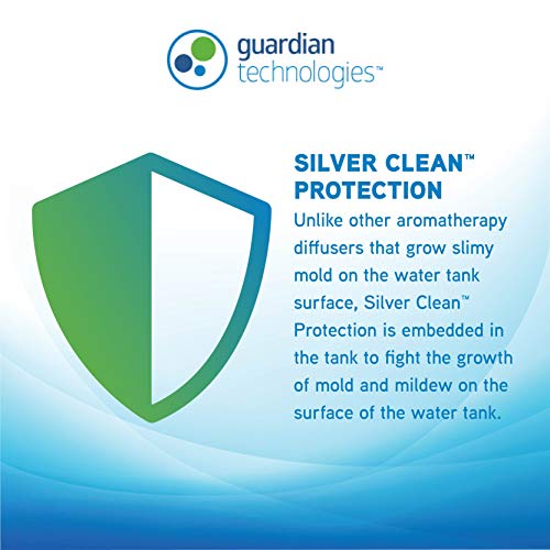 Pureguardian Guardian Technologies Essential Oil Diffuser, Ultrasonic, Cool Mist, Aromatherapy Creates Relaxing Environment, Soothing Optional Night Light, Runs Up To 5-8 Hours, Spa210 #TOP6