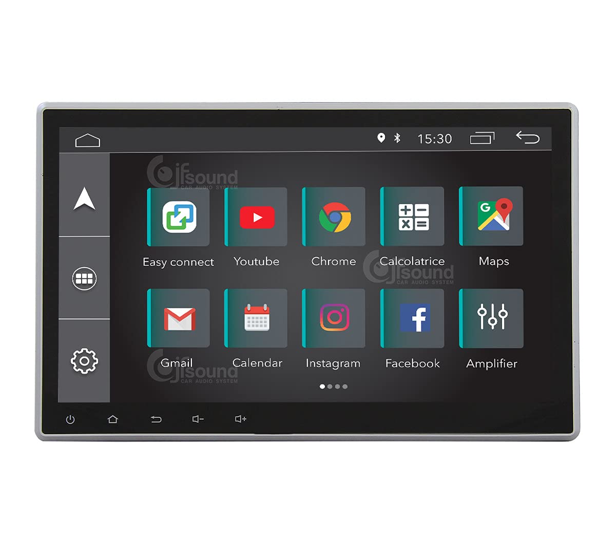 JF Sound - Autoradio Android JF-011-X7C-RK - Per Renault Kangoo, Trafic e Nissan Primastar (2021>) - CarPlay e Android Auto - GPS - 2GB RAM - 32GB ROM - DAB+ - 10" HD - Prodotto in Italia
