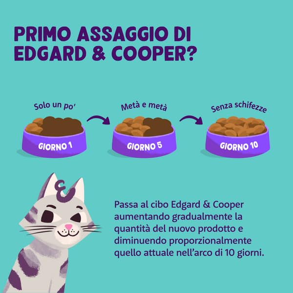 Edgard Cooper Nassfutter für Katzen in Sauce Multipack24 x 85g Katzenfutter Nass Multipack mit verschiedenen Geschmacksrichtungen natürliche Zutaten frisches Fleisch