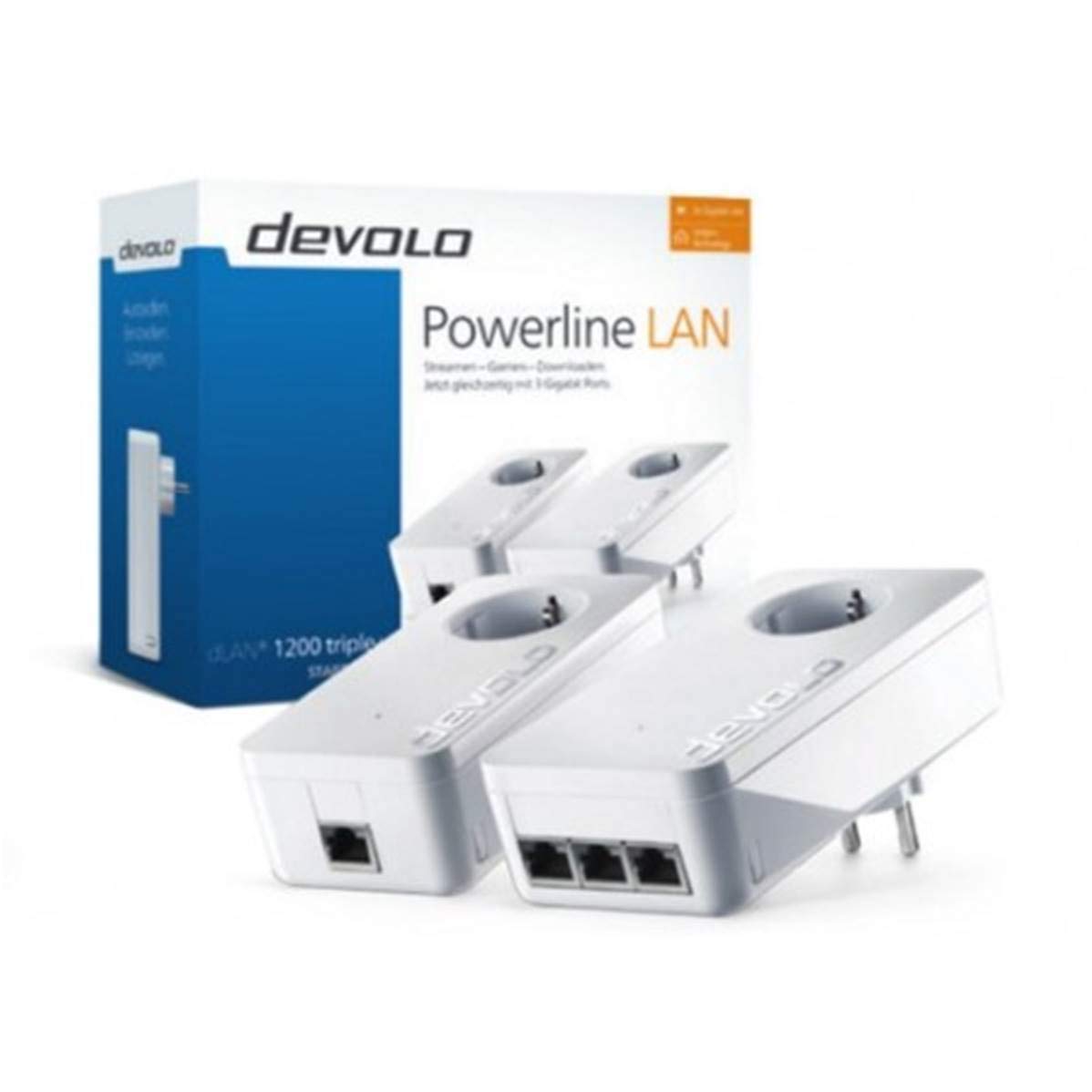 CPL DEVOLO 1200, COMPATIBLE AVEC TOUTES LES BOX VOIR LES PHOTOS D'ÉCHANTILLONS