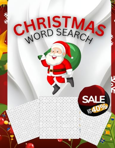Christmas Word Search Fun: 40 Festive Holiday Puzzles for Kids & Adults ? Santa, Reindeer, Decorations, Winter Activities, Treat