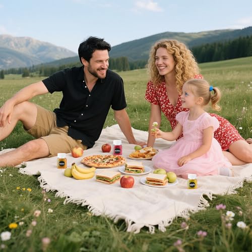 MSLHUB 12 Stk Kleine Shot Flaschen zum Befüllen, 60ml/100ml Leere Plastikflaschen Smoothie Saftflaschen zum Befüllen mit Aufkleber, Ingwer Shot Flaschen mit Deckel für Saft Milch (60 ml)