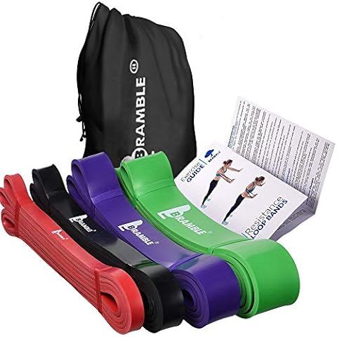 Bramble - 4 Premium Bandas de Resistencia para Dominadas Cover