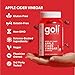 Goli Apple Cider Vinegar Gummies - Worlds First ACV Gummy with Vitamin B12, Beetroot & Pomegranate - Vegan, Non-GMO, Gluten-Free, 300 Count (5 Pack)