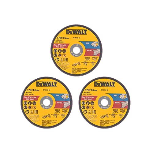 Dewalt Dewa Trennscheibe Dt20592-Qz Inox/Metall 76X1,6X9,5 Mm