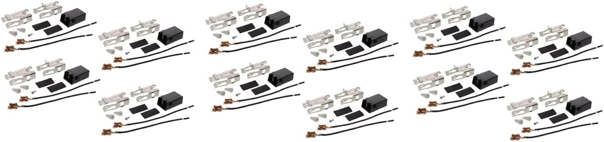 Replacement Part for 330031 Range Burner Receptacle Kit 12 Pack Universal Repair Solution Replacement Component Home Appliance Upgrade Fix Solution