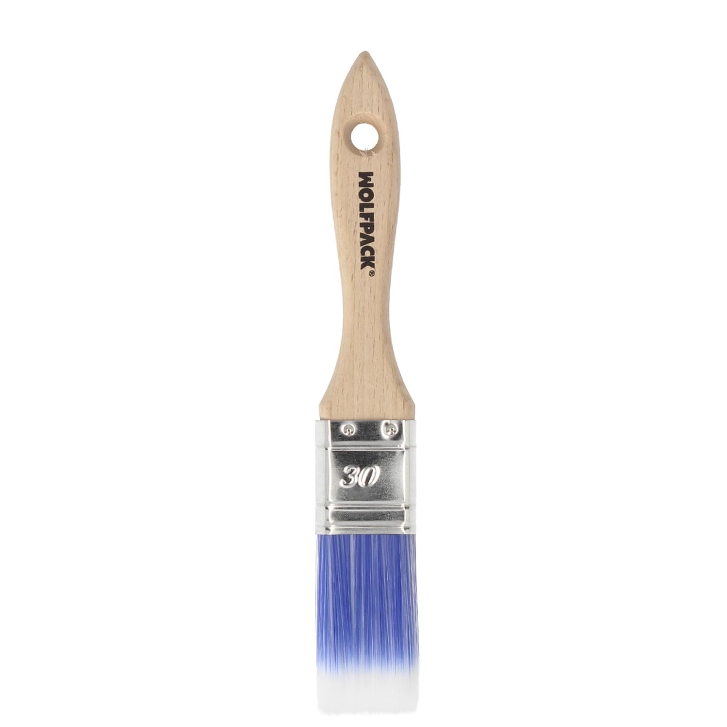Professional Palette Plus Width 30 mm. Synthetic Bristles PBT, Ergonomic Beech Wood Handle, Paint Brush