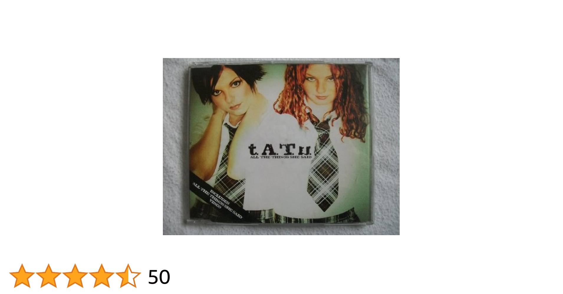 洋楽 57 T.A.T.U. - ALL THE THINGS SHE SAID All The Things