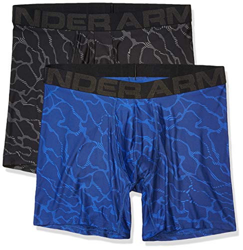 Image of Under Armour mens Multi-pack Performance Tech Boxerjock Brief, 6 inch Inseam, All-day Comfort & Soft