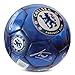 Hy-Pro Officially Licensed Chelsea F.C. Size 5 Soccer Ball - Metallic Classic Signature, Merchandise Training & Match Ball - Collectible for Kids & Adults