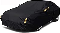 Vista 1 de NEVERLAND Funda para Coche Sedán Impermeable Resistente Protección Todo Clima Nieve Anti-UV Resistente al Viento Exterior Funda Completa para Coche