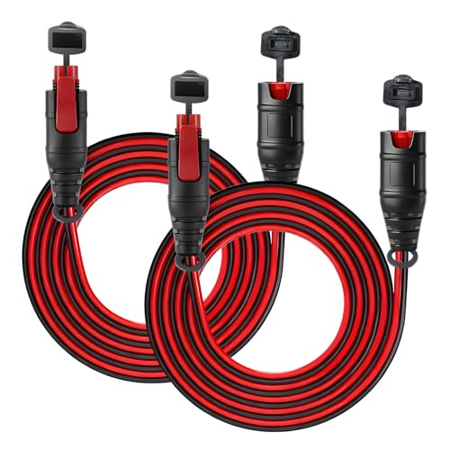 2 Pcs 10FT GC004 Extension Cables Compatible with NOCO Battery Chargers
