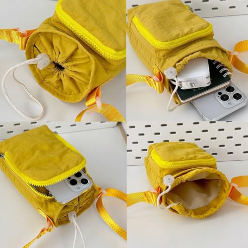 Water Bottle Holder with Shoulder Strap Water Bottle Carriers Slings Bag with Phone Pocket Crossbody Bag Unisex3