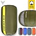 Forbidden Road Lightweight Mummy / Envelope Sleeping Bag with Free Carrying Bag Portable for Camping 3 Season 15 ℃ / 60 Degree F - Great for Hiking, Back Packing, Travelling, Red Green Blue Orange 190