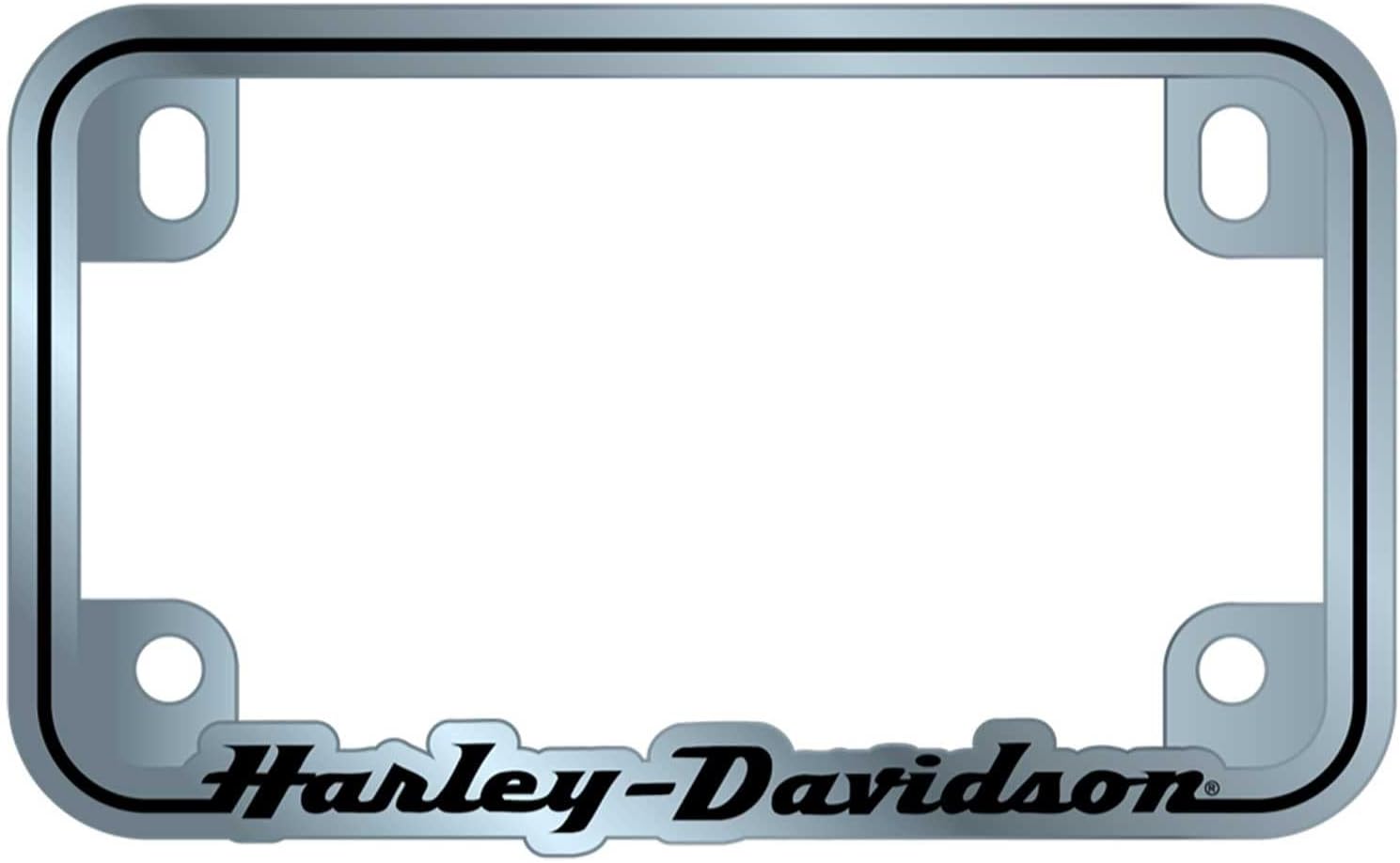 CG42901 Harley-Davidson Script Chrome Motorcycle Frame