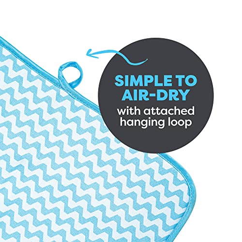 Scrubit Xl Large Dish Drying Mats For Kitchen Counter, Absorbent Reversible Microfiber Kitchen Drying Pad: Home & Kitchen (18 X 24, 2) #TOP5