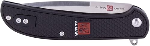 Miniatura 4 de Al Mar Cuchillos - Cuchillo UTAS CBB 8CR 56HRC Satén 3.15IN TRAD GLNYLON