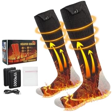 heated socks for winter