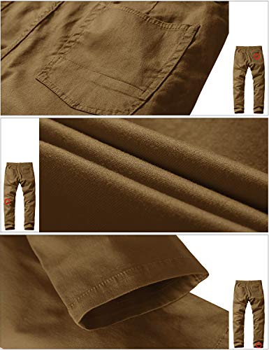 Image of Match Men's Regular Fit Comfort Stretch Casual Chino Pants