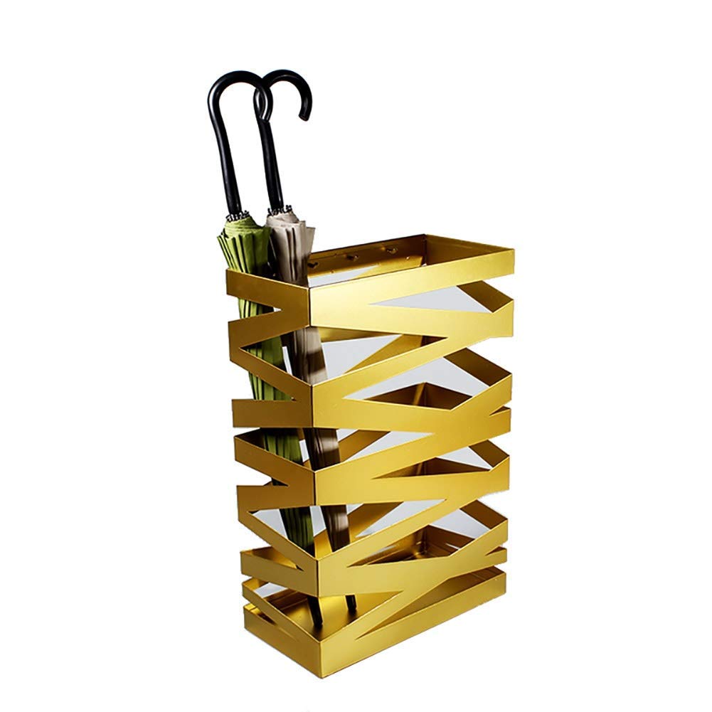Porte-parapluies, rack de stockage en métal pour cannes de marche à la maison