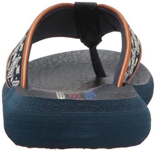 Skechers Skechers Women's Asana-Beach Bash Flip Flop,denim,7 M US