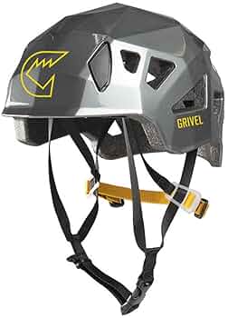 登山用　GRIVEL ヘルメット グレー JAPAN FIT Amazon | グリベル(Grivel) 登山 ヘルメット ステルス チタン