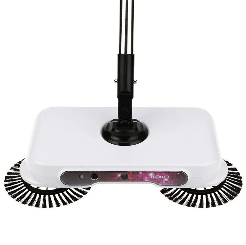 PINK PARI (LABEL) Multi-Function Sweeper Broom 360° Floor Mop Household Cleaning Tool Hand Push Broom Sweeping Machine Dustpan Cleaning Mop Stick Sweeper Dust Collector Floor Surface Cleaning Mop