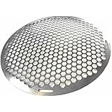 Cool Well バーベキューネット 焼き網 丸網 鉄板・網 キャンプ 鉄板 焼き鳥 焼肉 網 大型 バーナーパッド 炭焼き 軽量 鉄板網 厚くする ステンレス鋼 BBQツール バーベキュー 焚き火台 キャンプ アウトドア 料理店 (45cm)