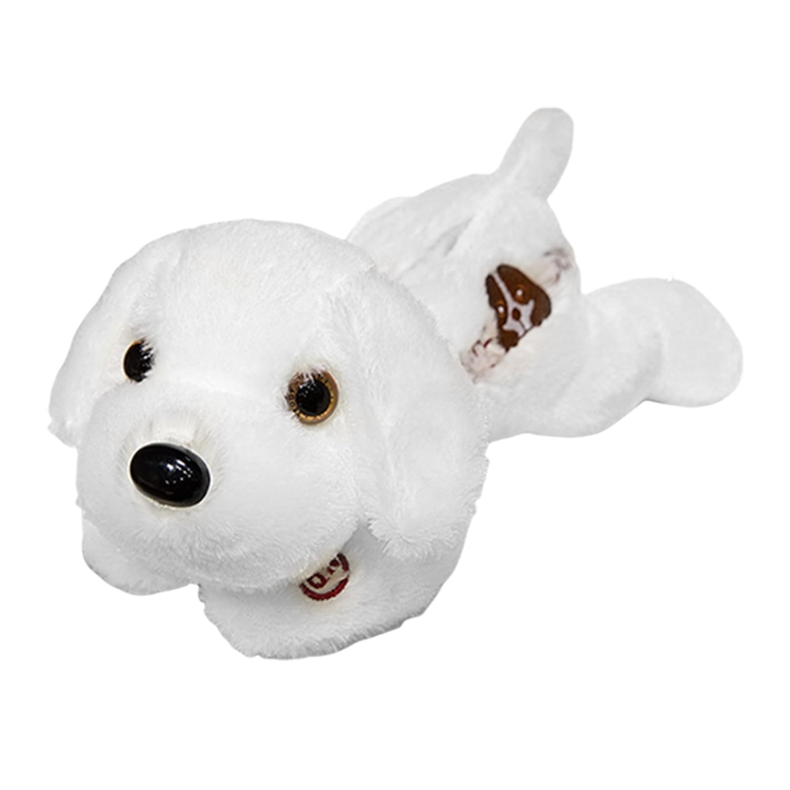 Generico Perro de peluche iluminado, perro de peluche LED - nocturnas en forma de cachorro de | 14 pulgadas iluminan el cachorro de para perros de luz nocturna suave para el compañero de