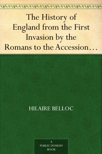 Cover of The History of England from the First Invasion by the Romans to the Accession of King George the FifthVolume 8