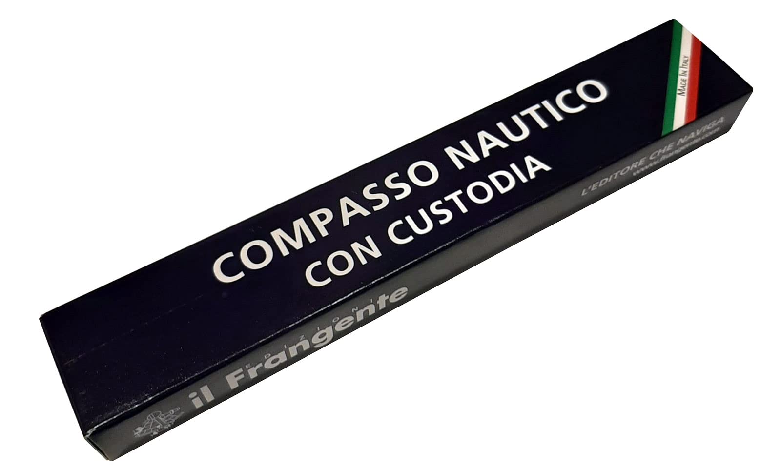 Il Frangente NF/30 - Compás náutico de Metal Satinado con Puntas fijas, 18 cm