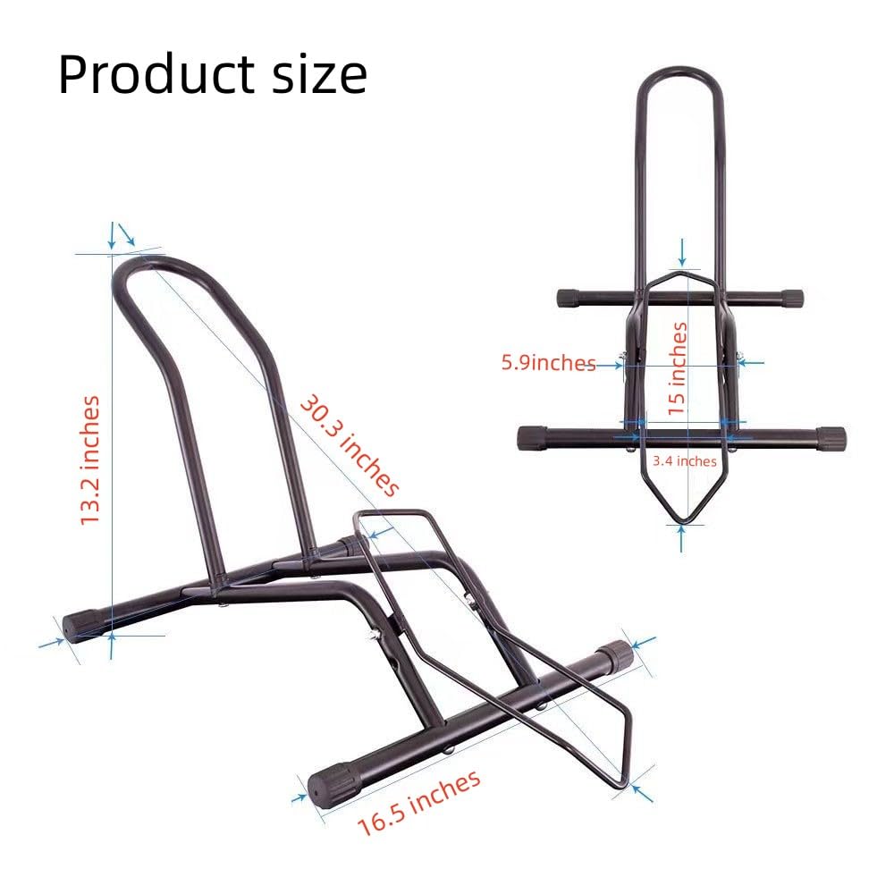 Supports De Réparation Vélo Pliables - 2 Pièces, Polypropylène - Pour Guidon, Garage, Atelier, Extérieur - Antidérapants