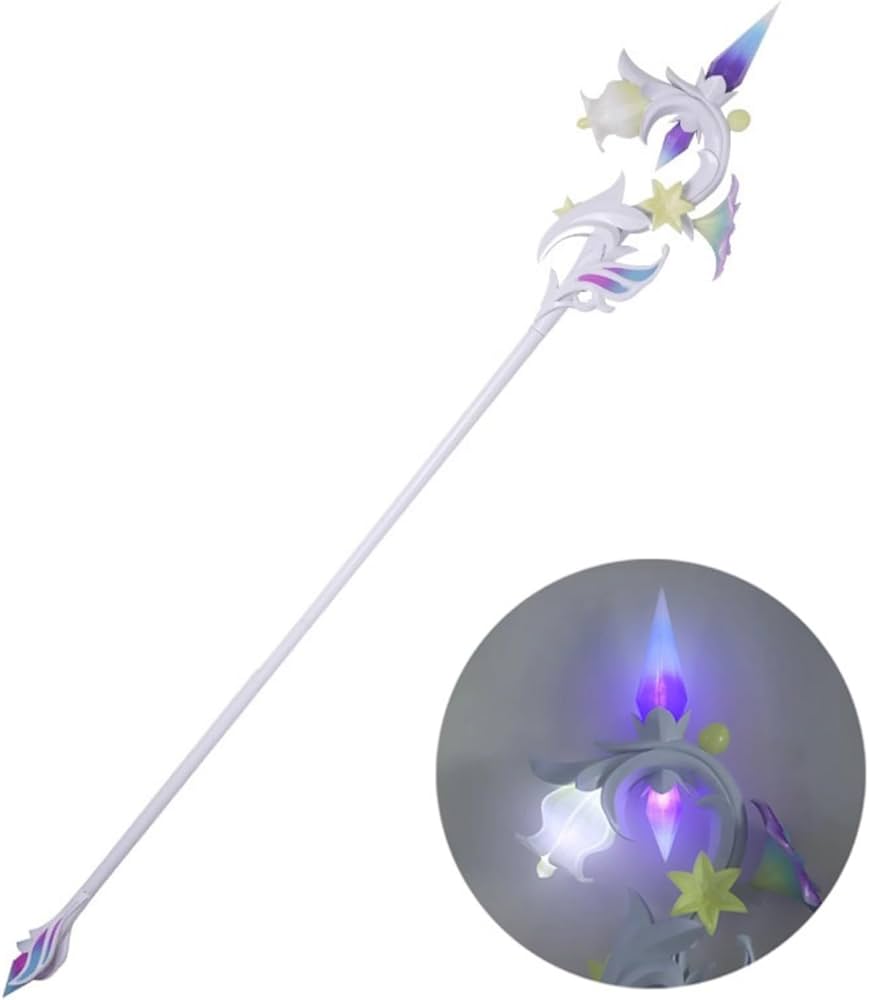 原神　ルミドゥースの瓶 Amazon.co.jp: 【Azuiblc】原神 エミリエ 光る ルミドゥースの瓶 47CM