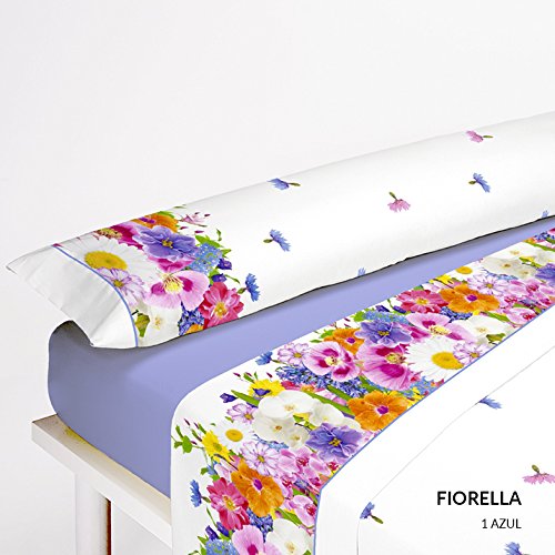 Preisvergleich Produktbild Hochwertige Bettwäsche. 135 azul