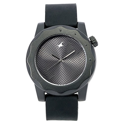 Image of Fastrack Black /Black Analogue Watch For Men- 38022pp05j