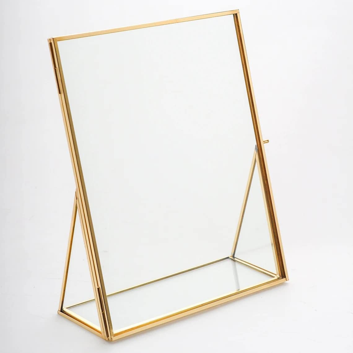 8x10 Inches Rectangular Table Desk Photo Frame Gold-image-39