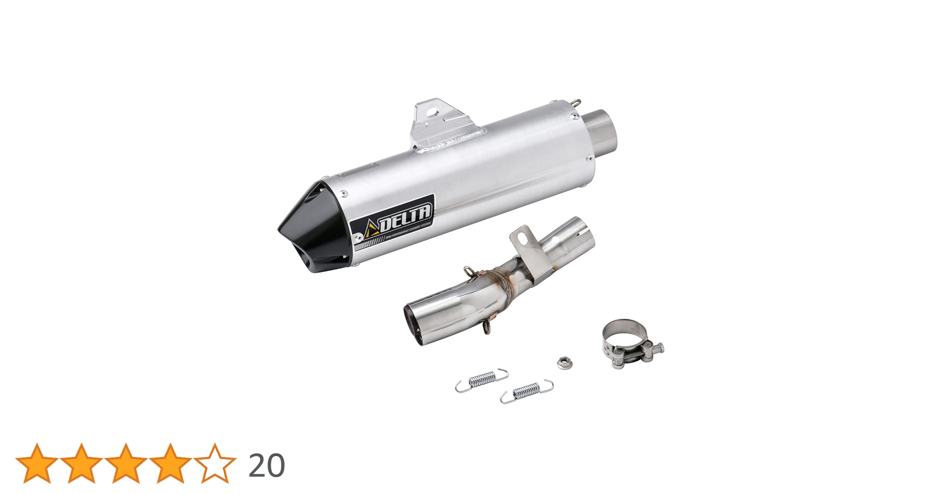 DELTA（デルタ）バレル4Sマフラー（政府認定品）セロー250/トリッカー DELTA（デルタ）バレル4Sマフラー（政府認定品）セロー250