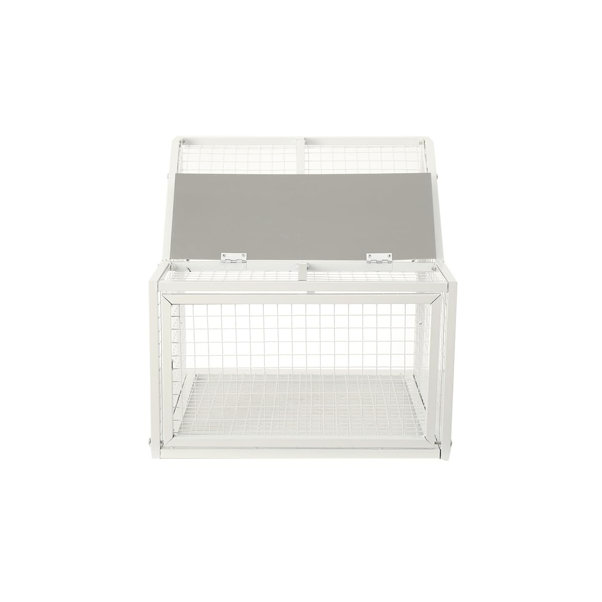 Vogelkäfig Taubenkäfig Aus Metall Vogelvoliere Mit 4 Einlässe Und Abnehmbar Fallen-Tür Portable Brutkäfig Für Taube, Papageien, Sittiche Und Andere Vögel - 50 X 47 X 50 cm