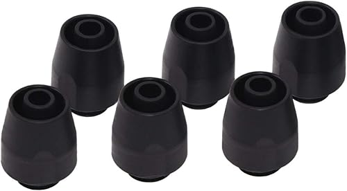 Alphacool Adaptador de compresión HF TPV, nailon negro, paquete de 6