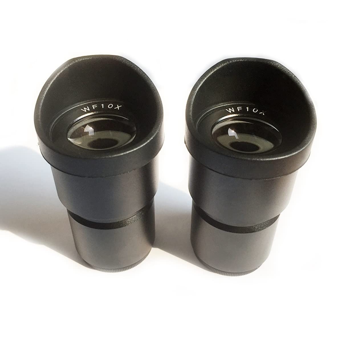 Microscope Pair Wide Field Eyepiece Optical Lens, Diameter 30mm Or 30.5mm Rubber Eye Cups(WF10X-20-30.5mm)