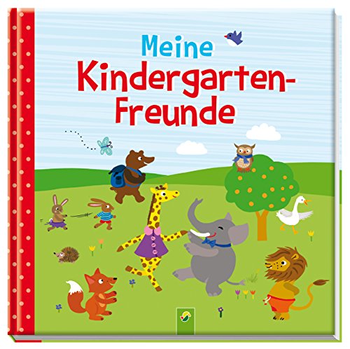 Meine Kindergarten-Freunde: Freundebuch Motiv Tiere