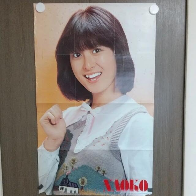 Amazon.co.jp: 河合奈保子 近藤真彦 近代映画 折り込み 付録