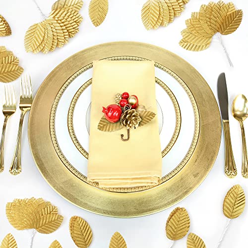 200Pcs-Artificial-Silk-Rose-Leaves-Fake-Faux-Wired-Single-Leaf-for-DIY-Crafts-Floral-Arrangements-Home-Kitchen-Wedding-Garland-Party-Decorations-Gold 200Pcs Artificial Silk Rose Leaves Fake Faux Wired Single Leaf for DIY Crafts Floral Arrangements Home Kitchen Wedding Garland Party Decorations Gold