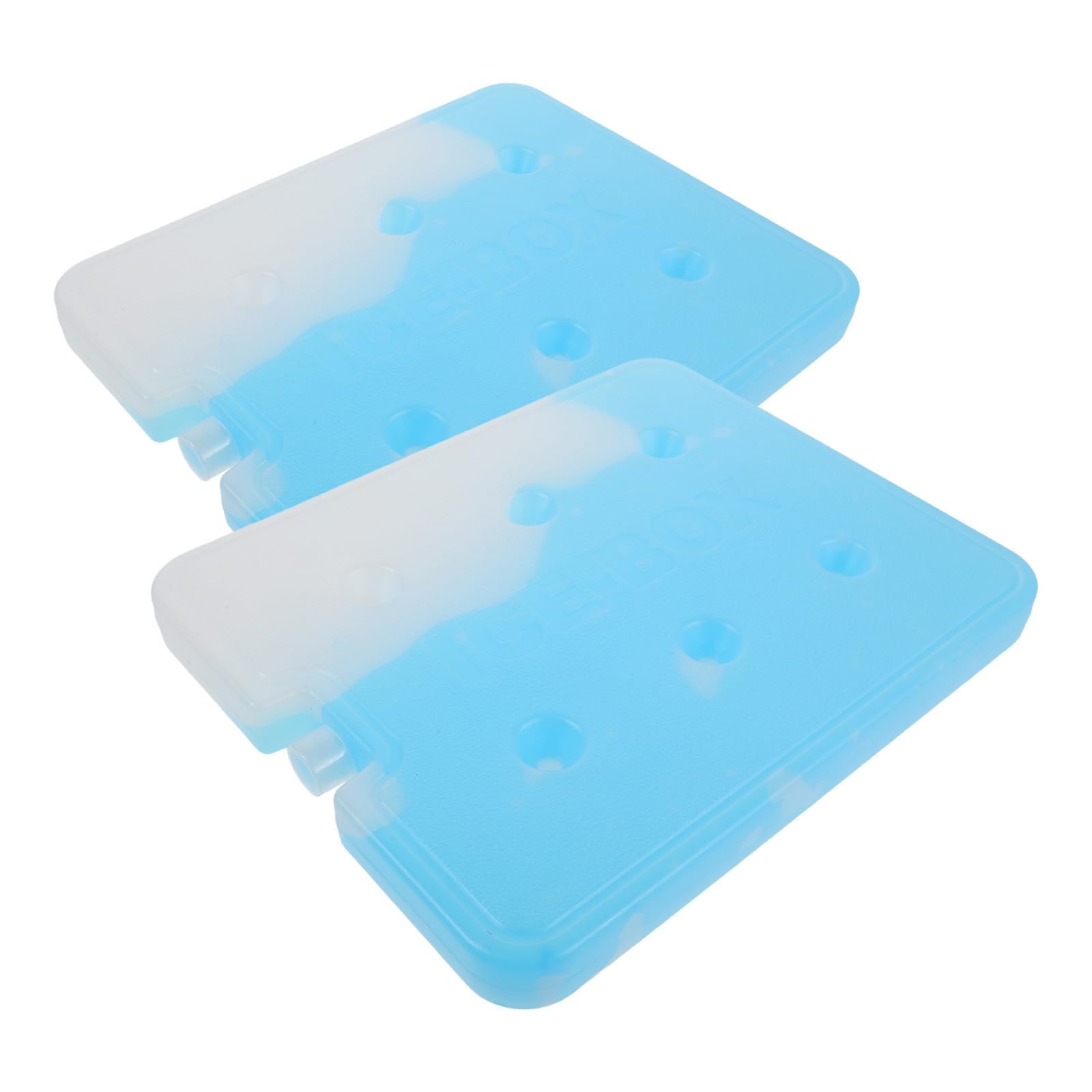 Ciieeo 2 Pièces Poche de Glace Bleue Réutilisable 900ml, Grosse Capacité