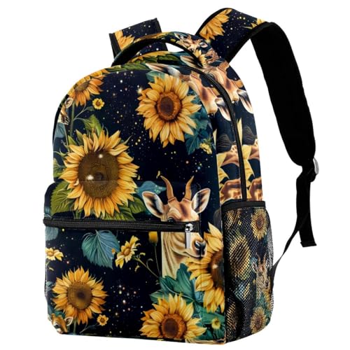 Sac à dos d'école girafe étoilée pour accompagner leur créativité