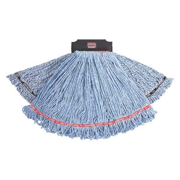 Image of Rubbermaid Commercial 1924815 Maximizer Mop Head, Microfiber Blend, Medium, Green, for Commercial /Professional Cleaning /Mopping