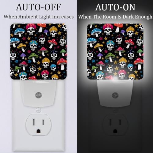 Lámpara nocturna LED infantil con sensor y enchufe miniatura 2